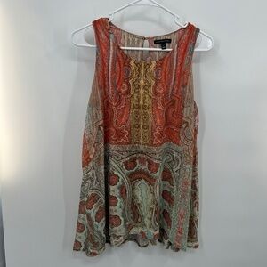 Signature Studio sleeveless Blouse Size Small